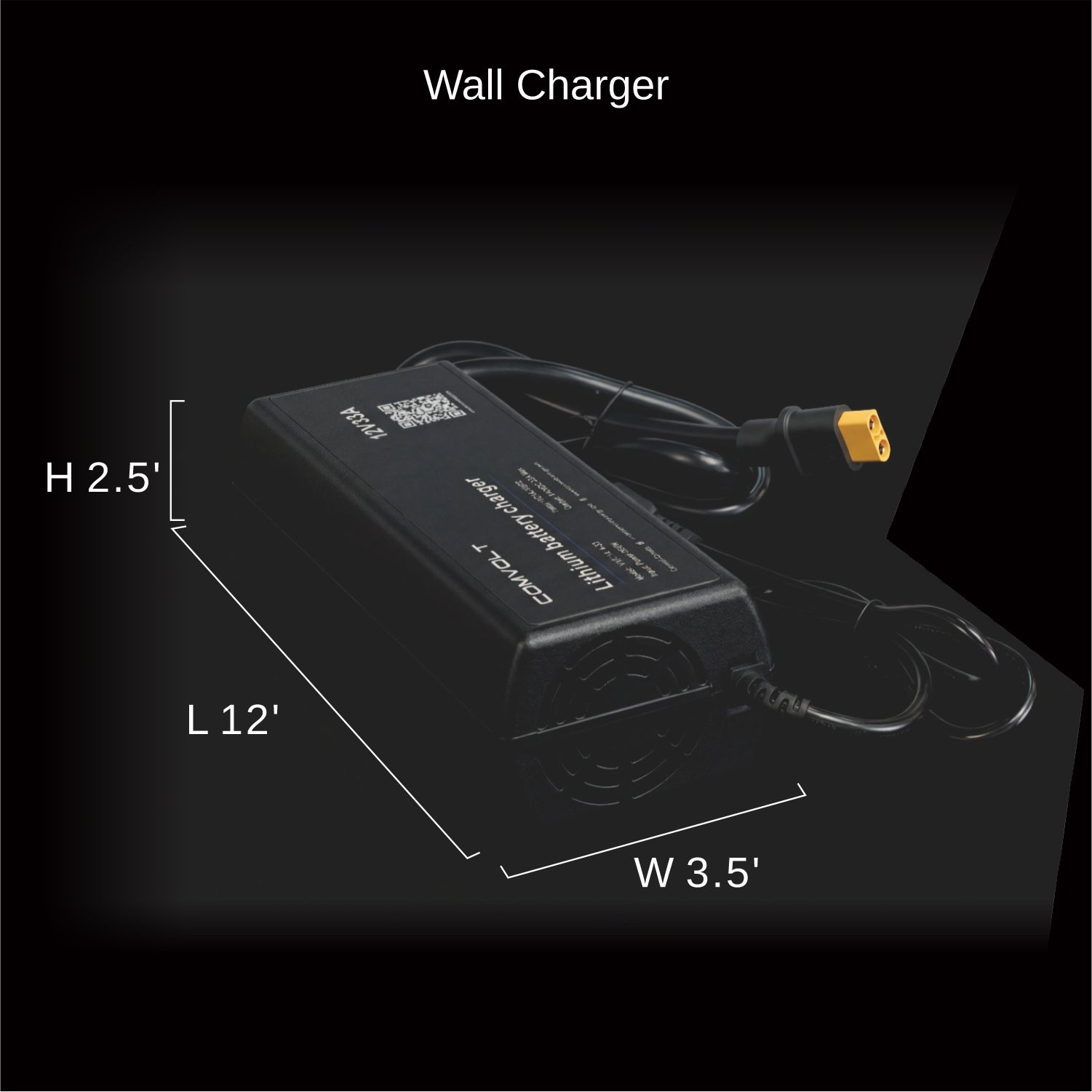 Comvolt 12V Waterproof Lithium DC DC Battery Car Charger